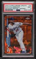 Active Leaders - Clayton Kershaw [PSA 9 MINT] #/25