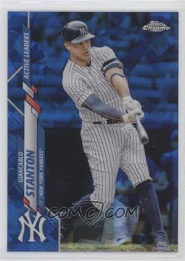 2020 Topps Chrome Update Series Sapphire Edition - [Base] #U-288 - Active Leaders - Giancarlo Stanton