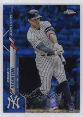 2020 Topps Chrome Update Series Sapphire Edition - [Base] #U-288 - Active Leaders - Giancarlo Stanton