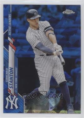 2020 Topps Chrome Update Series Sapphire Edition - [Base] #U-288 - Active Leaders - Giancarlo Stanton