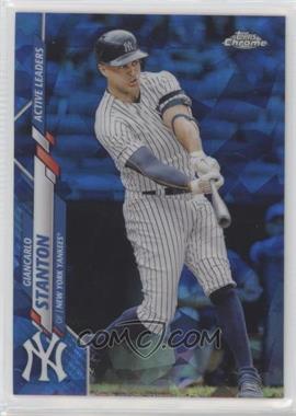 2020 Topps Chrome Update Series Sapphire Edition - [Base] #U-288 - Active Leaders - Giancarlo Stanton