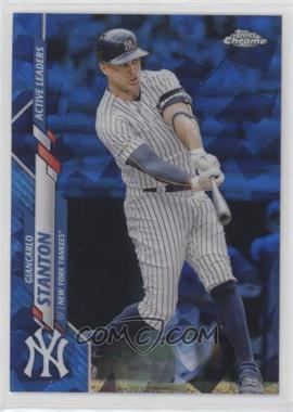 2020 Topps Chrome Update Series Sapphire Edition - [Base] #U-288 - Active Leaders - Giancarlo Stanton