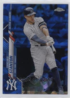 2020 Topps Chrome Update Series Sapphire Edition - [Base] #U-288 - Active Leaders - Giancarlo Stanton