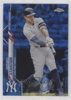 2020 Topps Chrome Update Series Sapphire Edition - [Base] #U-288 - Active Leaders - Giancarlo Stanton