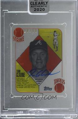 2020 Topps Clearly Authentic Autographs - 1951 Red Blue Backs Autographs #51A-TG - Tom Glavine /50 [Uncirculated]