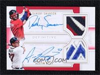 Austin Riley, Dansby Swanson #/1