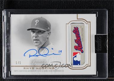 2020 Topps Dynasty - Autograph Patches - Gold #DAP-RHO7 - Rhys Hoskins /1 [Uncirculated]