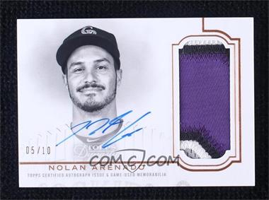 2020 Topps Dynasty - Autograph Patches #DAP-NA5 - Nolan Arenado /10