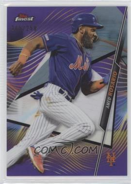 2020 Topps Finest - [Base] - Purple Refractor #75 - Amed Rosario /250