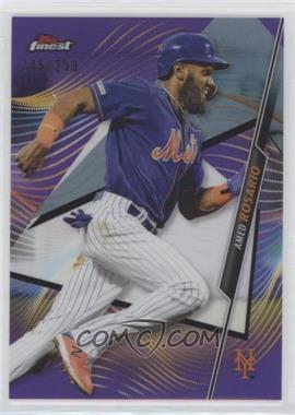 2020 Topps Finest - [Base] - Purple Refractor #75 - Amed Rosario /250