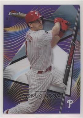 2020 Topps Finest - [Base] - Purple Refractor #85 - J.T. Realmuto /250