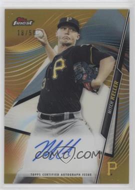 2020 Topps Finest - Finest Autographs - Gold Refractor #FA-MK - Mitch Keller /50