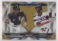 Tim Anderson, Eloy Jimenez #/50