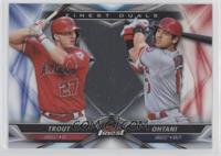Shohei Ohtani, Mike Trout [EX to NM]