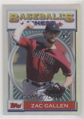 2020 Topps Finest Flashbacks - [Base] - Refractor #54 - Zac Gallen