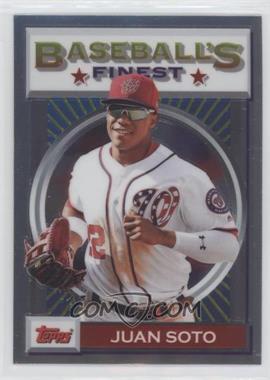 2020 Topps Finest Flashbacks - [Base] #167 - Juan Soto