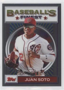 2020 Topps Finest Flashbacks - [Base] #167 - Juan Soto