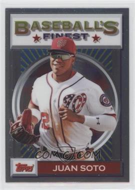 2020 Topps Finest Flashbacks - [Base] #167 - Juan Soto