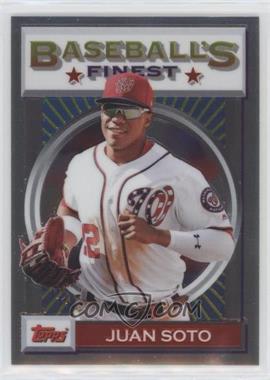 2020 Topps Finest Flashbacks - [Base] #167 - Juan Soto