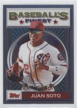 2020 Topps Finest Flashbacks - [Base] #167 - Juan Soto