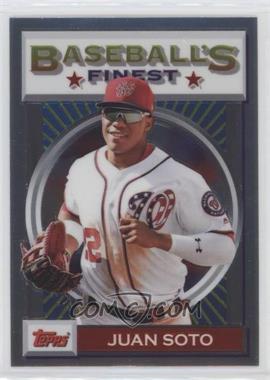 2020 Topps Finest Flashbacks - [Base] #167 - Juan Soto