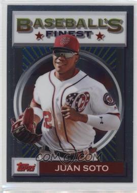 2020 Topps Finest Flashbacks - [Base] #167 - Juan Soto