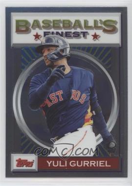 2020 Topps Finest Flashbacks - [Base] #37 - Yuli Gurriel