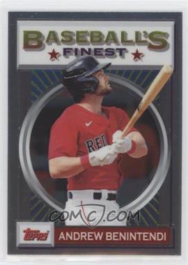 2020 Topps Finest Flashbacks - [Base] #83 - Andrew Benintendi