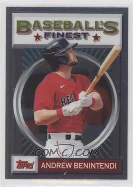 2020 Topps Finest Flashbacks - [Base] #83 - Andrew Benintendi