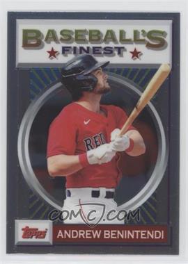 2020 Topps Finest Flashbacks - [Base] #83 - Andrew Benintendi