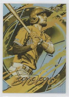 2020 Topps Fire - [Base] - Gold Minted #61 - Cavan Biggio