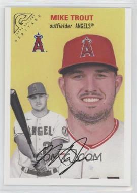 2020 Topps Gallery - Heritage #HT-1 - Mike Trout