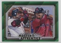 Rafael Devers, David Ortiz #/250