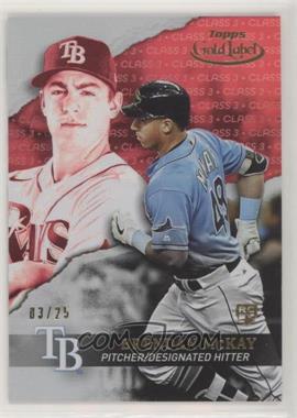 2020 Topps Gold Label - [Base] - Class 3 Red #91 - Brendan McKay /25