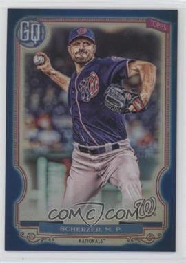 2020 Topps Gypsy Queen - [Base] - Blue #166 - Max Scherzer /150