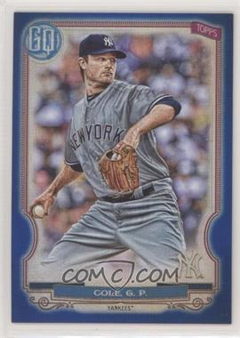 2020 Topps Gypsy Queen - [Base] - Blue #93 - Gerrit Cole /150