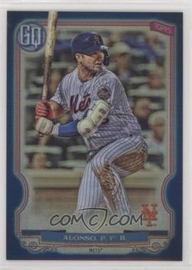 2020 Topps Gypsy Queen - [Base] - Box Topper Chrome Indigo Refractor #65 - Pete Alonso /150