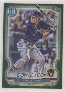 2020 Topps Gypsy Queen - [Base] - Green #25 - Christian Yelich