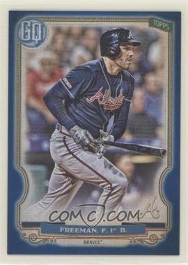 2020 Topps Gypsy Queen - [Base] - Indigo #298 - Freddie Freeman /250