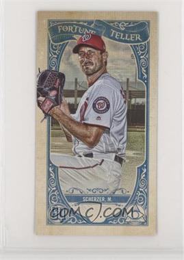 2020 Topps Gypsy Queen - Fortune Teller Mini - Indigo #FTM-8 - Max Scherzer /250