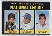 1971 Rookie Stars - Enzo Hernandez, Marty Perez, Bill Buckner [EX to …