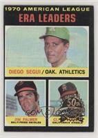 American League ERA Leaders (Diego Segui, Jim Palmer, Clyde Wright)
