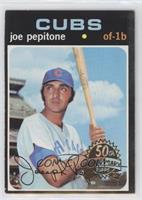 Joe Pepitone (50th Anniversary Logo on Borrom Right)