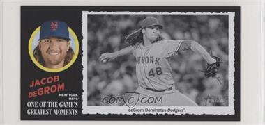 2020 Topps Heritage - 1971 Topps Greatest Moments Box Toppers #41 - Jacob deGrom