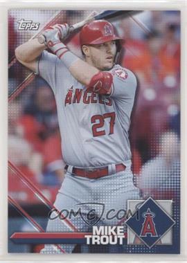 2020 Topps Heritage - 2020 MLB Sticker Collection Preview #1 - Mike Trout