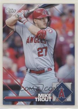 2020 Topps Heritage - 2020 MLB Sticker Collection Preview #1 - Mike Trout