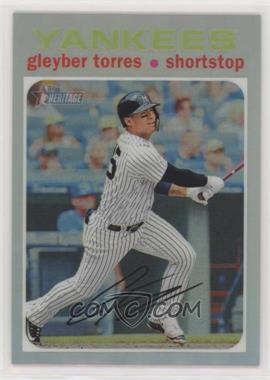 2020 Topps Heritage - [Base] - Chrome Refractor #THC-483 - Gleyber Torres /571