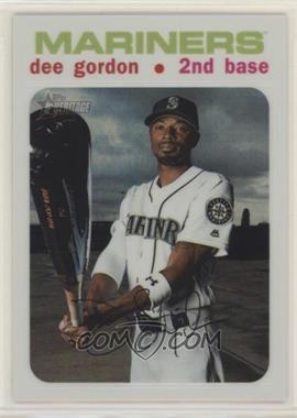 2020 Topps Heritage - [Base] - Chrome White Refractor #THC-405 - Dee Gordon /71