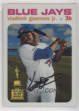 2020 Topps Heritage - [Base] - Chrome White Refractor #THC-414 - Vladimir Guerrero Jr. /71