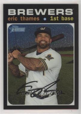 2020 Topps Heritage - [Base] - Chrome #THC-397 - Eric Thames /999